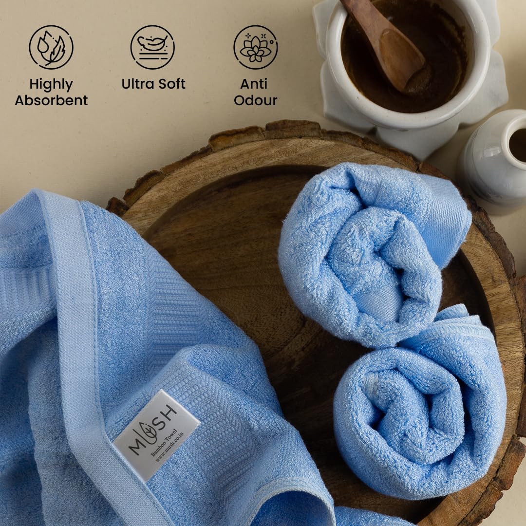 Mush bamboo towel - travel companion