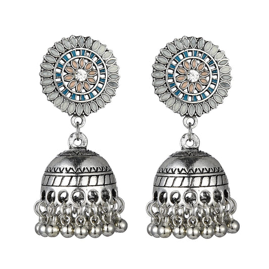 Yellow Chimes multicolor earrings - unique fashion statement