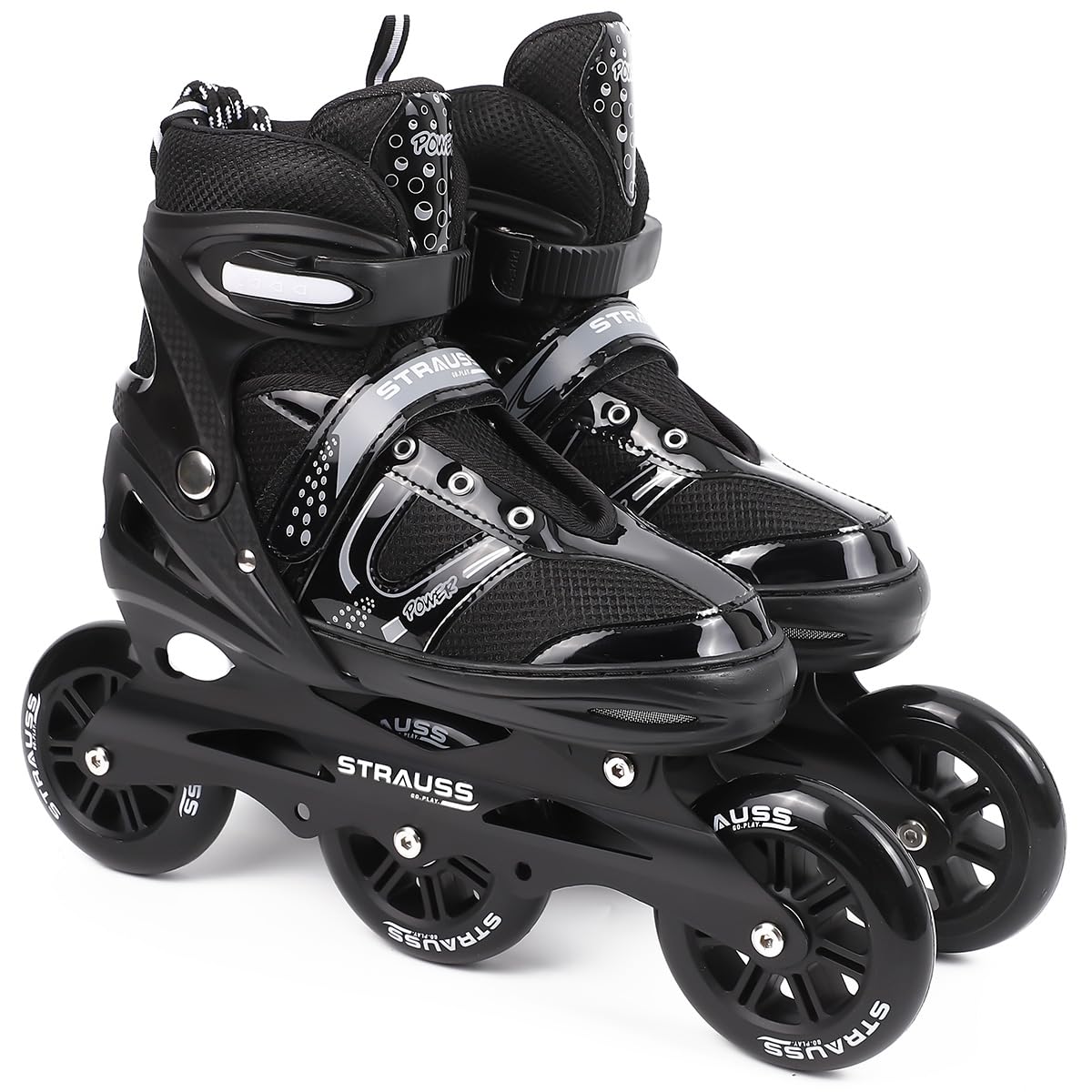 Strauss Adjustable Skates - Durable outdoor equipment