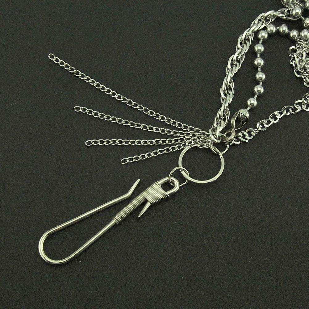 Yellow Chimes Stainless Steel Chain - Perfect for hip-hop style