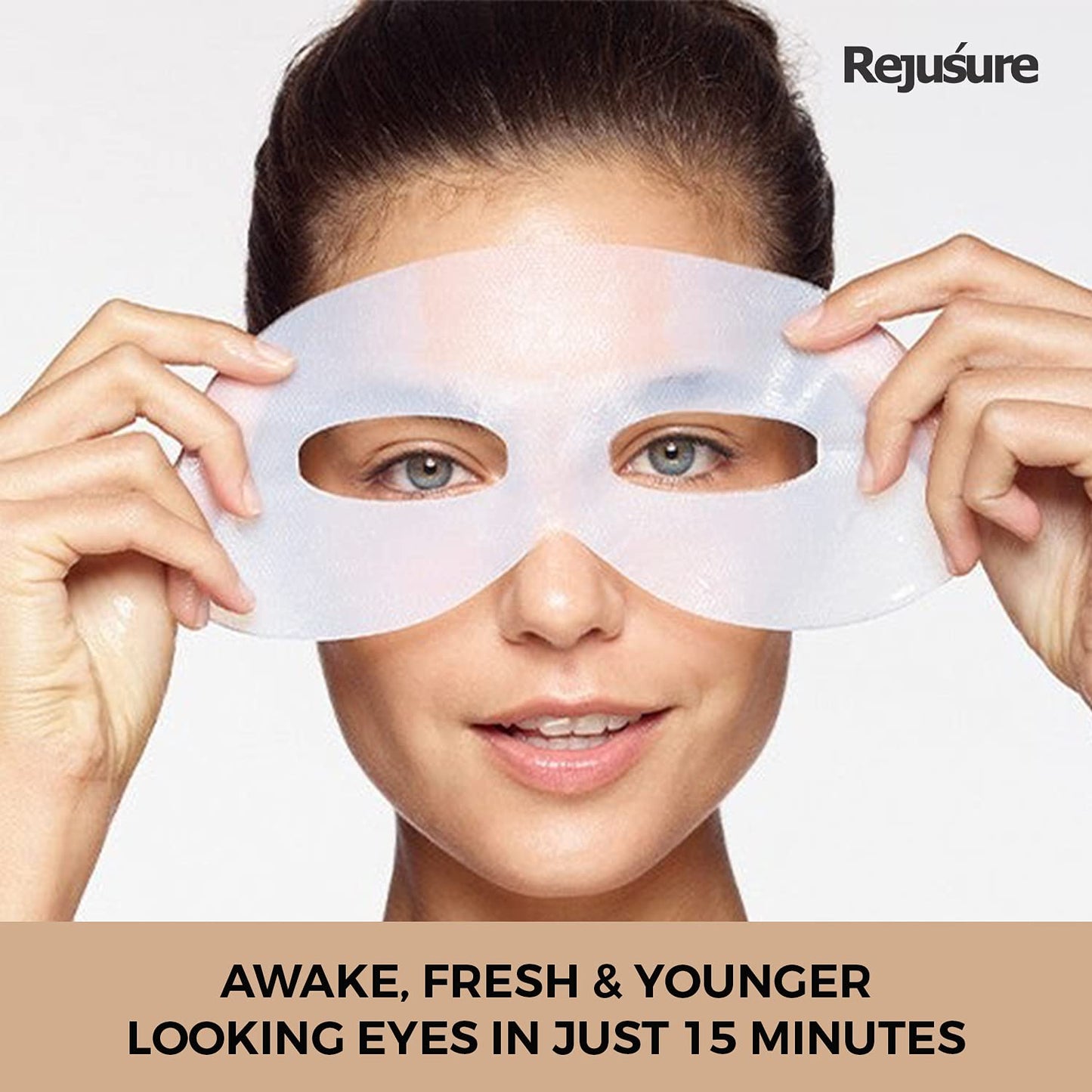 Rejusure eye masks - refreshing under-eye treatment during workouts