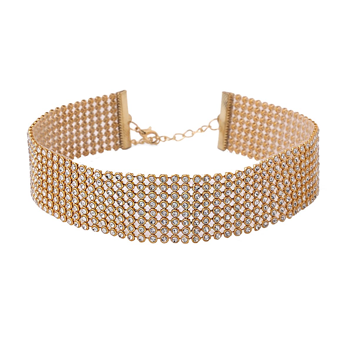 Yellow Chimes shimmering necklace - casual chic addition