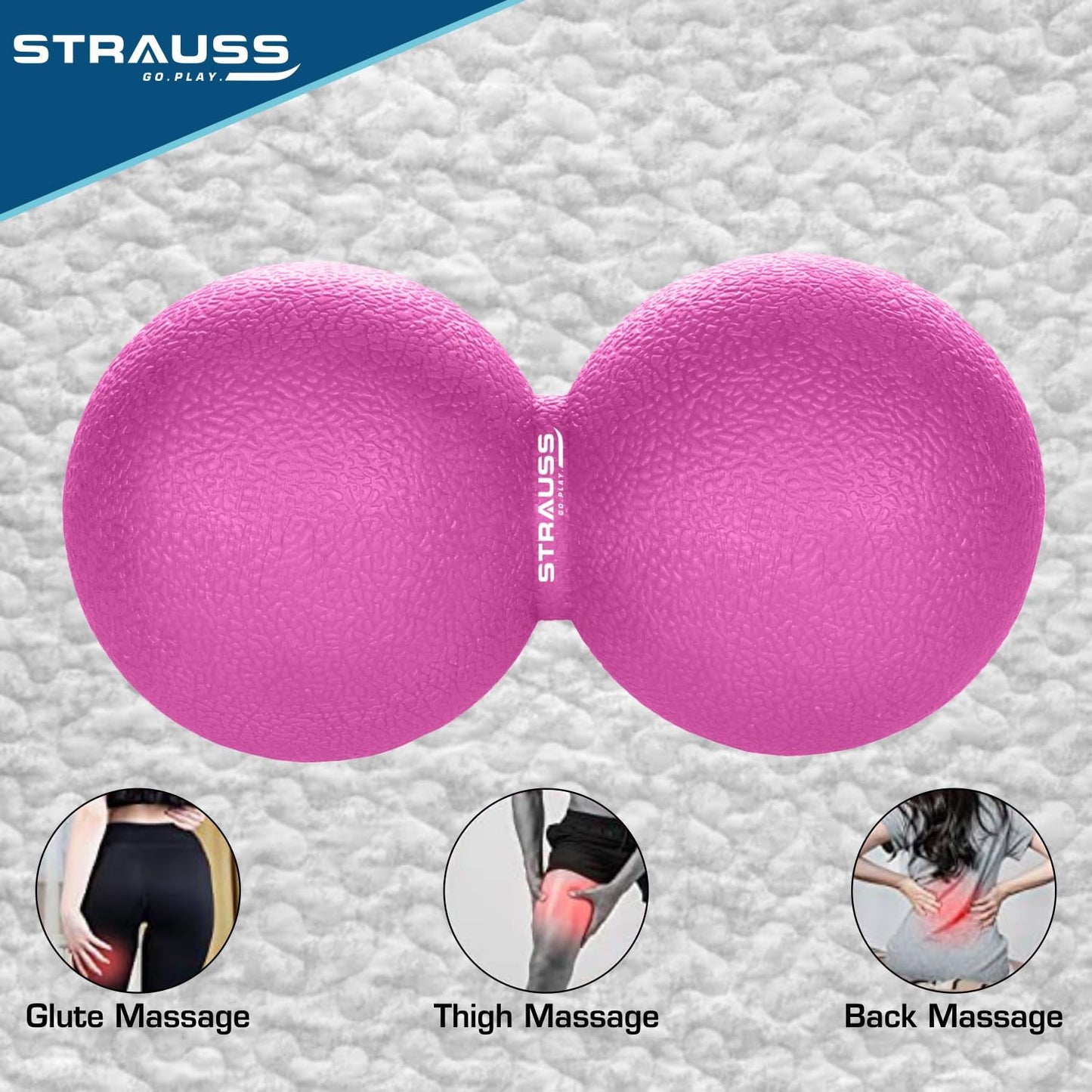 Strauss massage ball - portable trigger point therapy