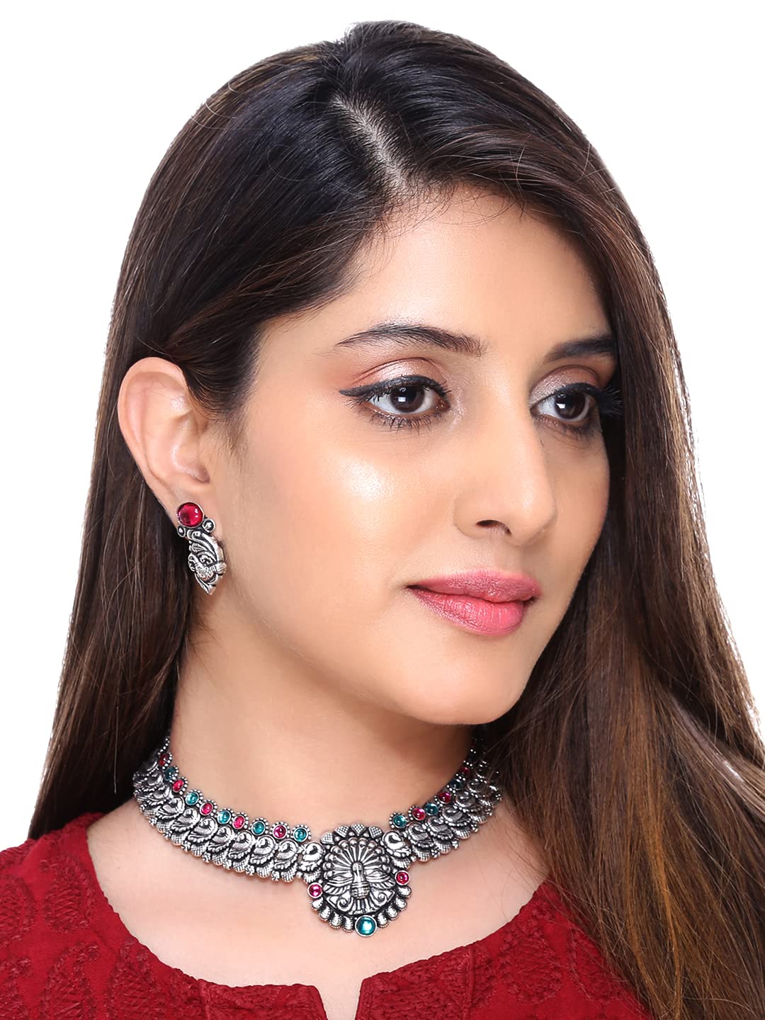Yellow Chimes choker necklace - Traditional wear for festivities