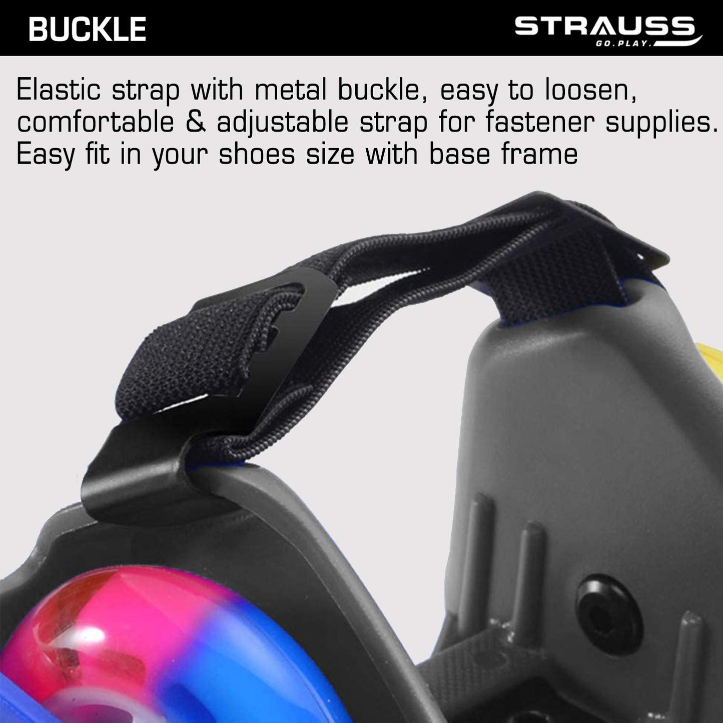 Strauss Flashing Street Roller Wheels - Unique Gift Idea