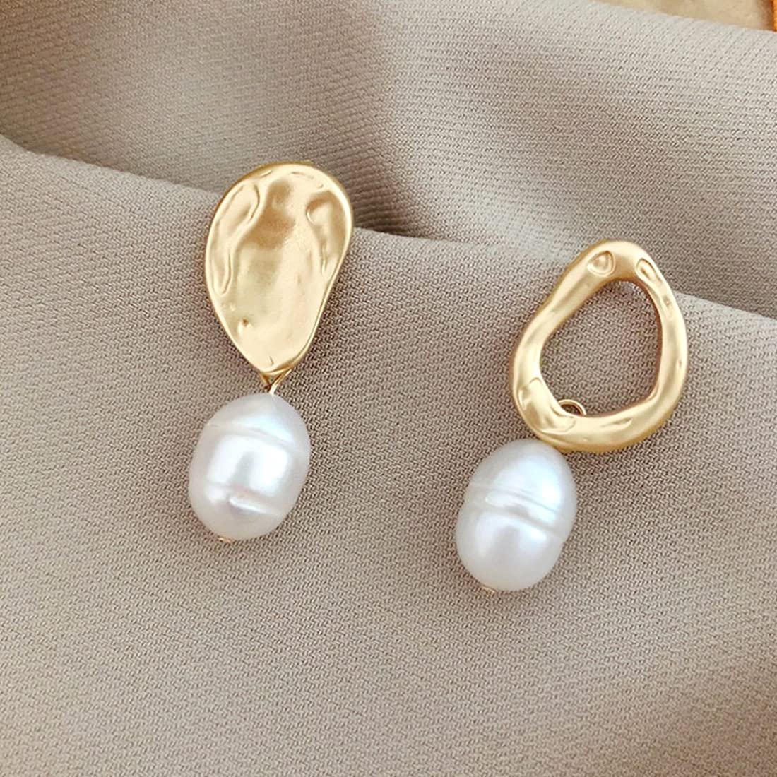 Yellow Chimes beautiful hoop stud earrings - gift idea for women