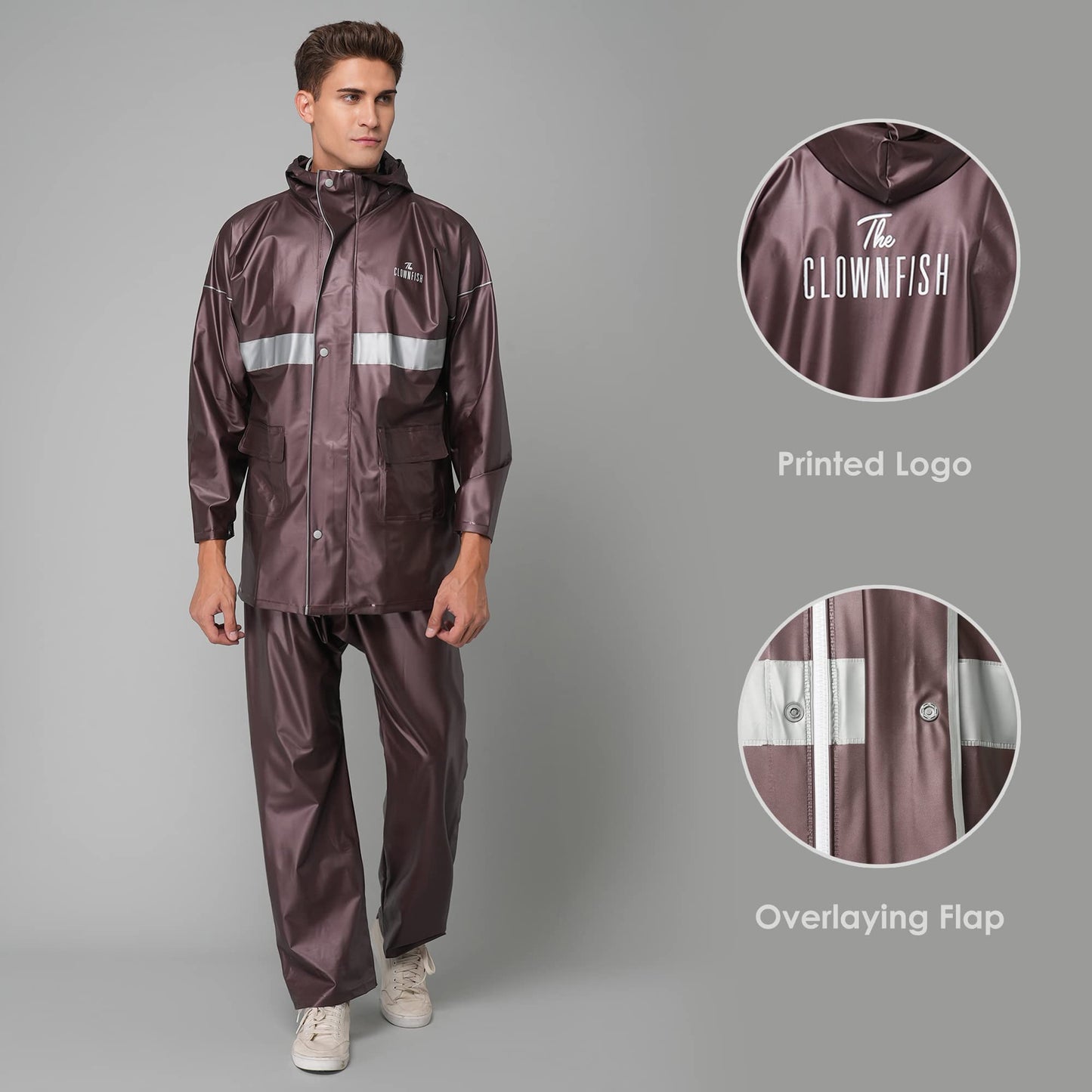Clownfish waterproof coat - Suitable for rainy days
