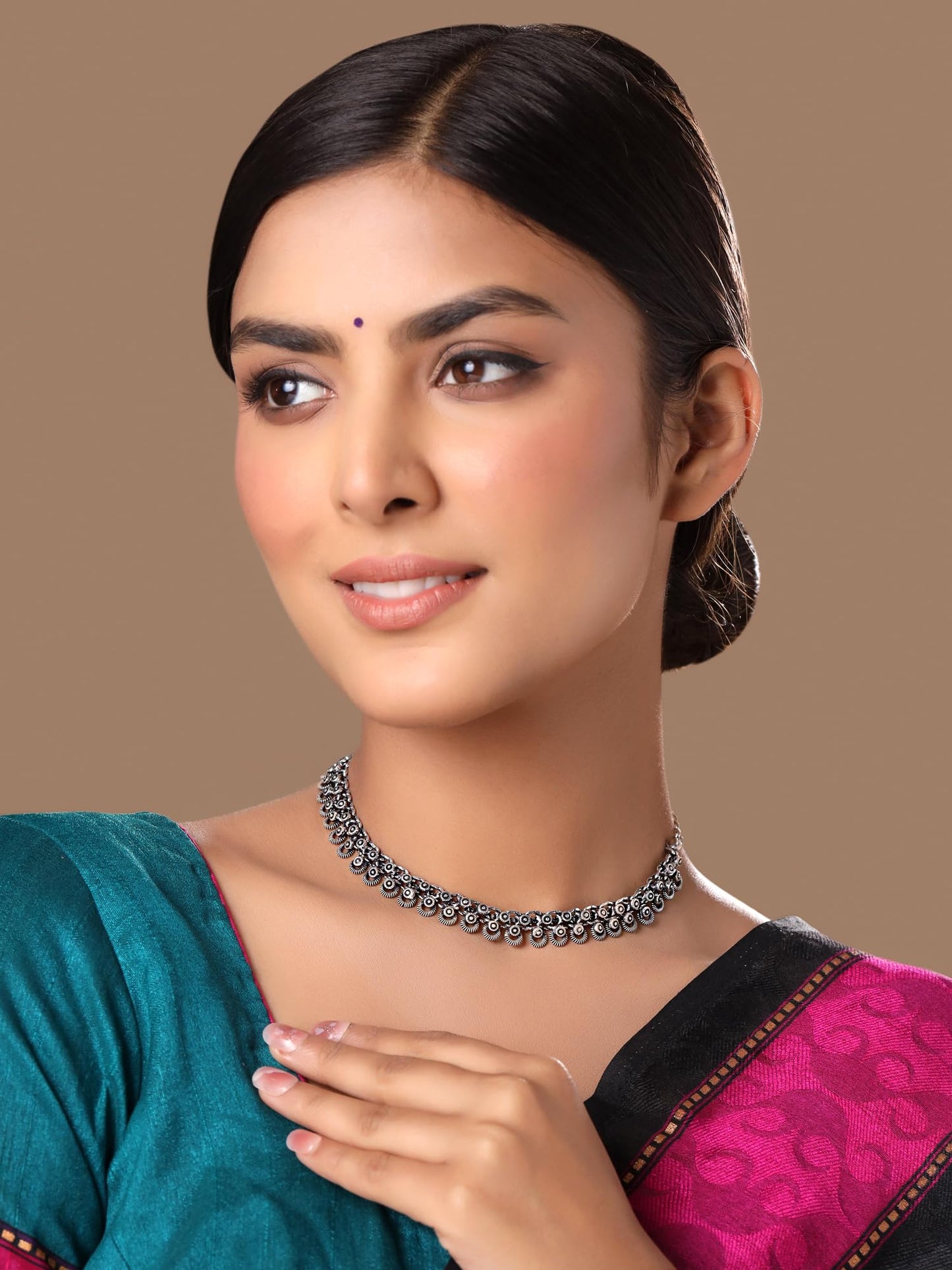 Kairangi necklace - fashionable oxidised jewelry