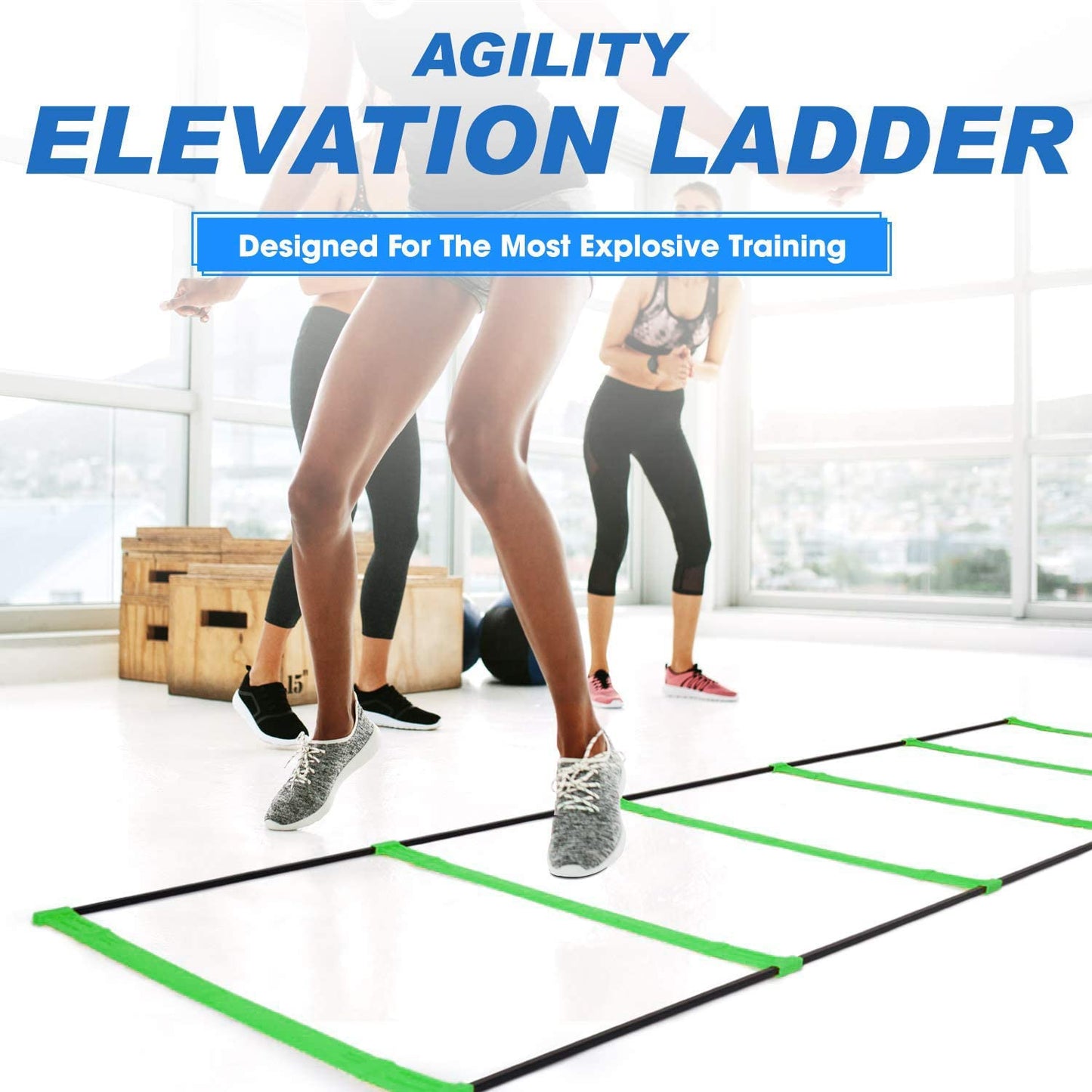 Strauss 2M agility ladder - fitness training outdoors