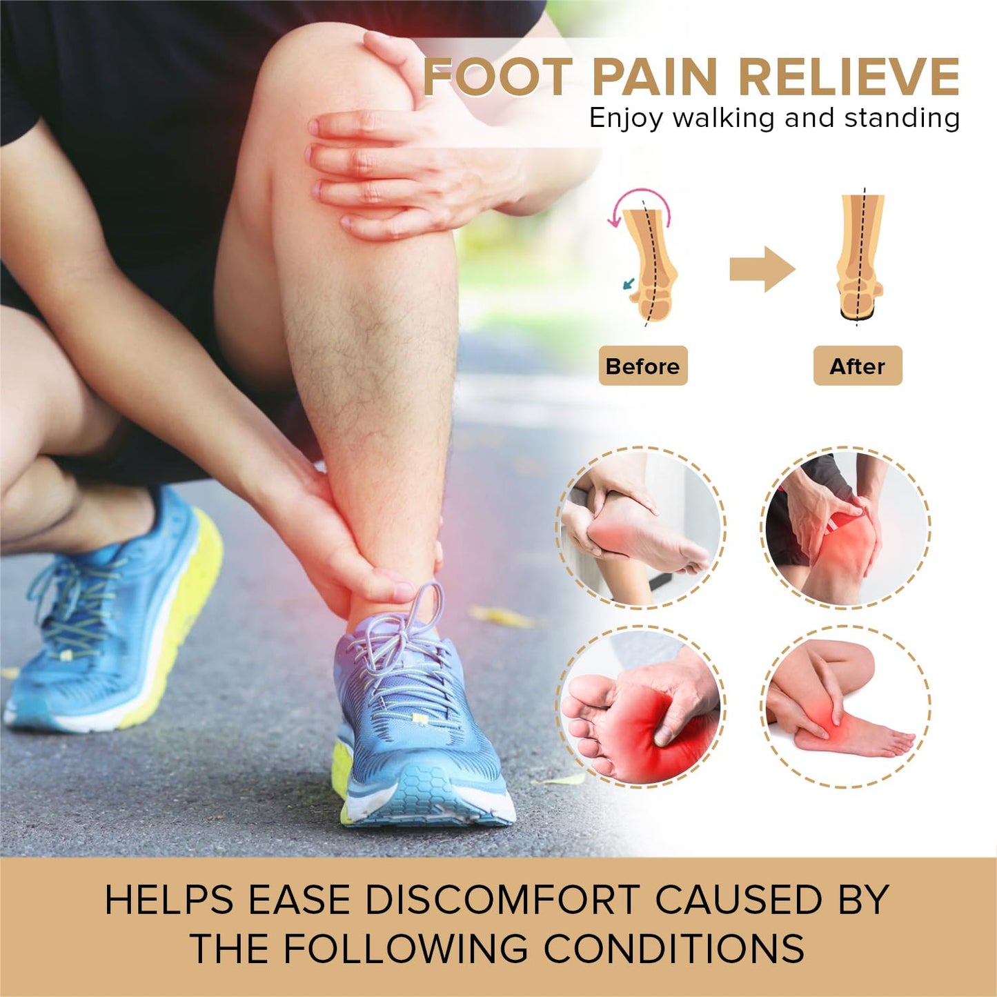 Dr Foot gel insoles - everyday comfort