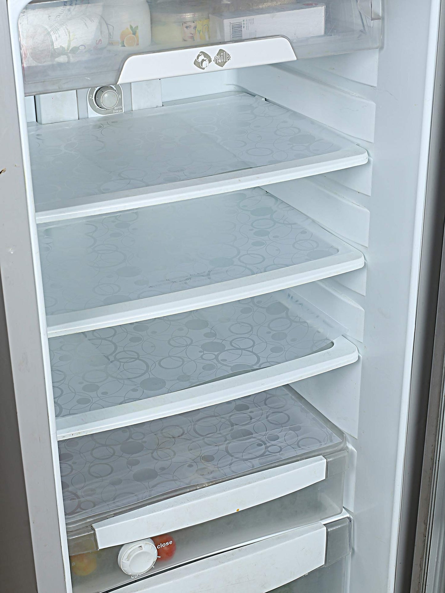Kuber Industries white mat - easy to clean storage