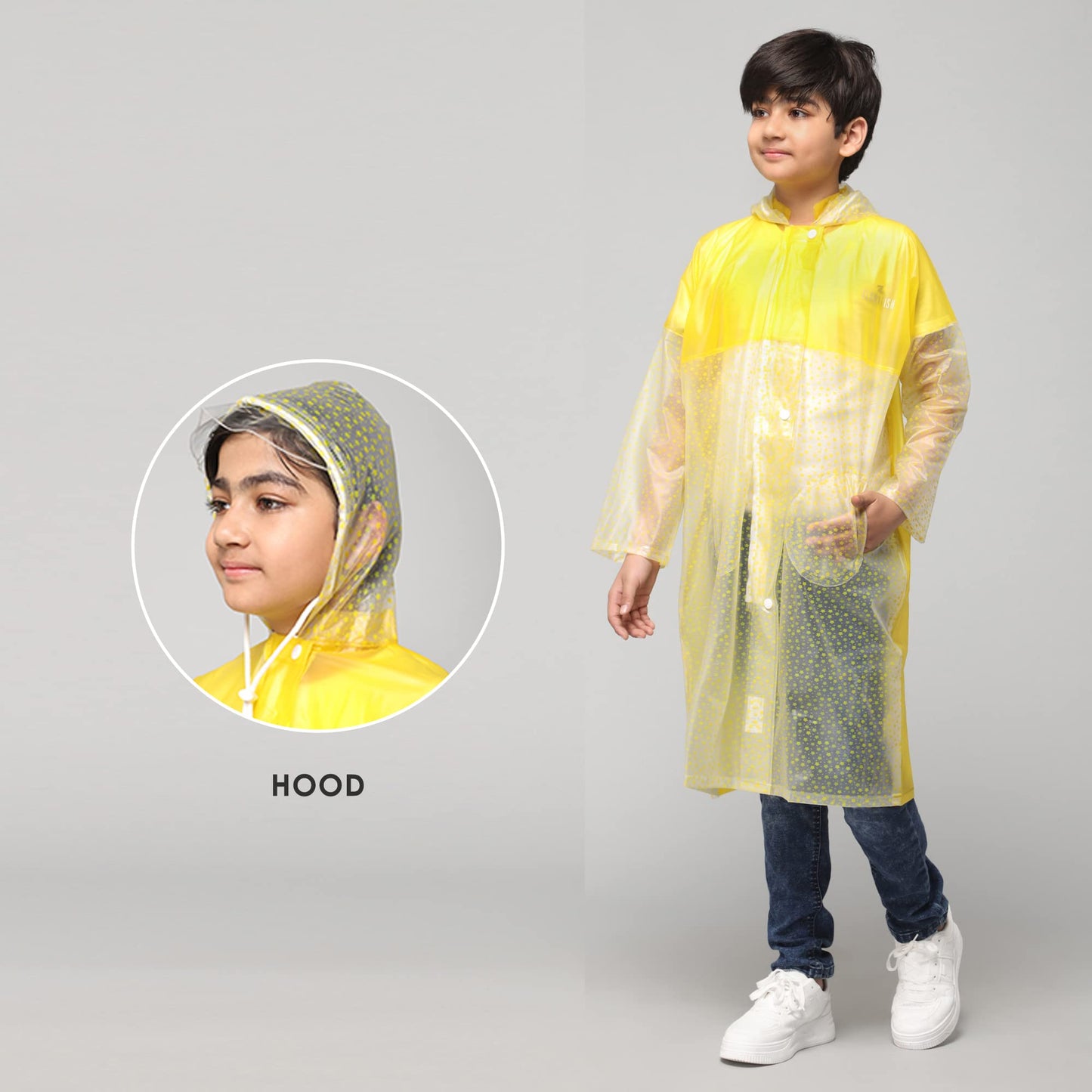Clownfish kids raincoat - essential gear for rainy days