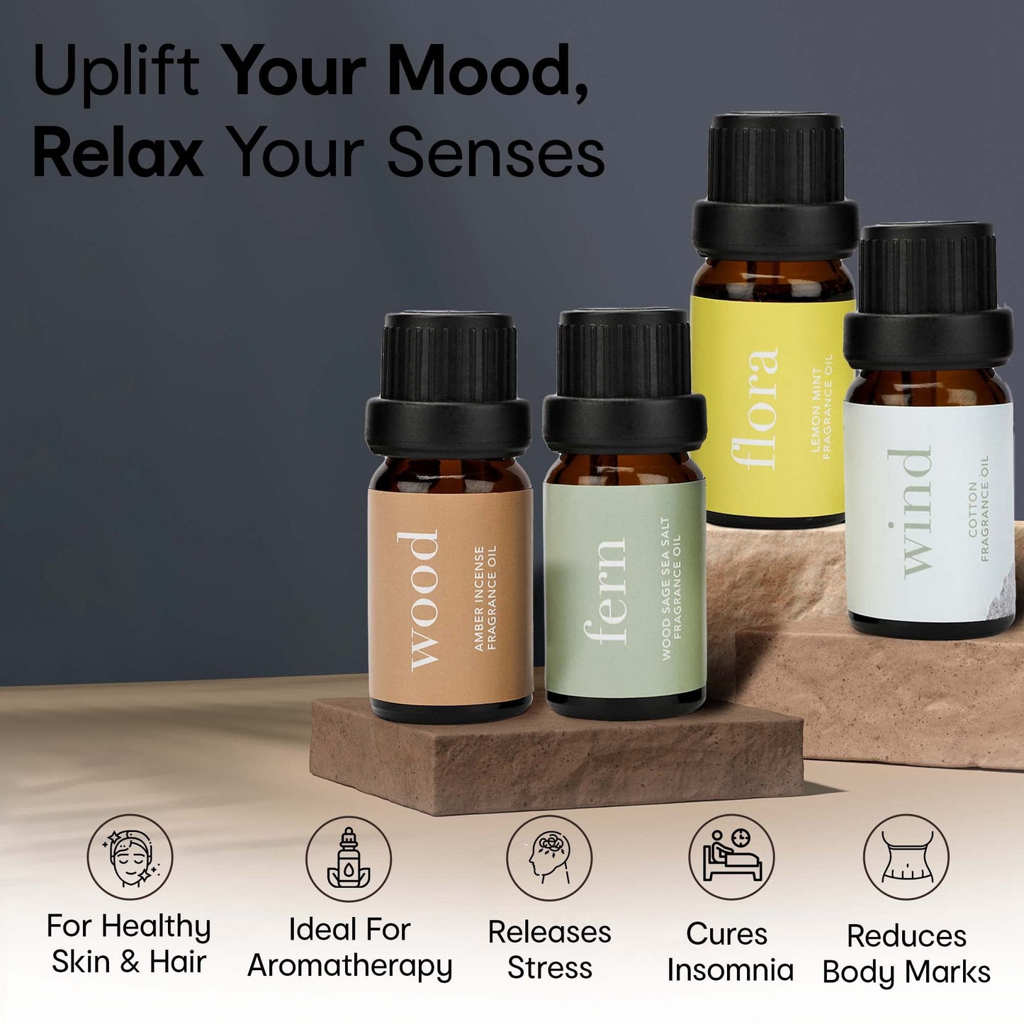 Anko Diffuser Oil Set - Perfect gift for aromatherapy lovers