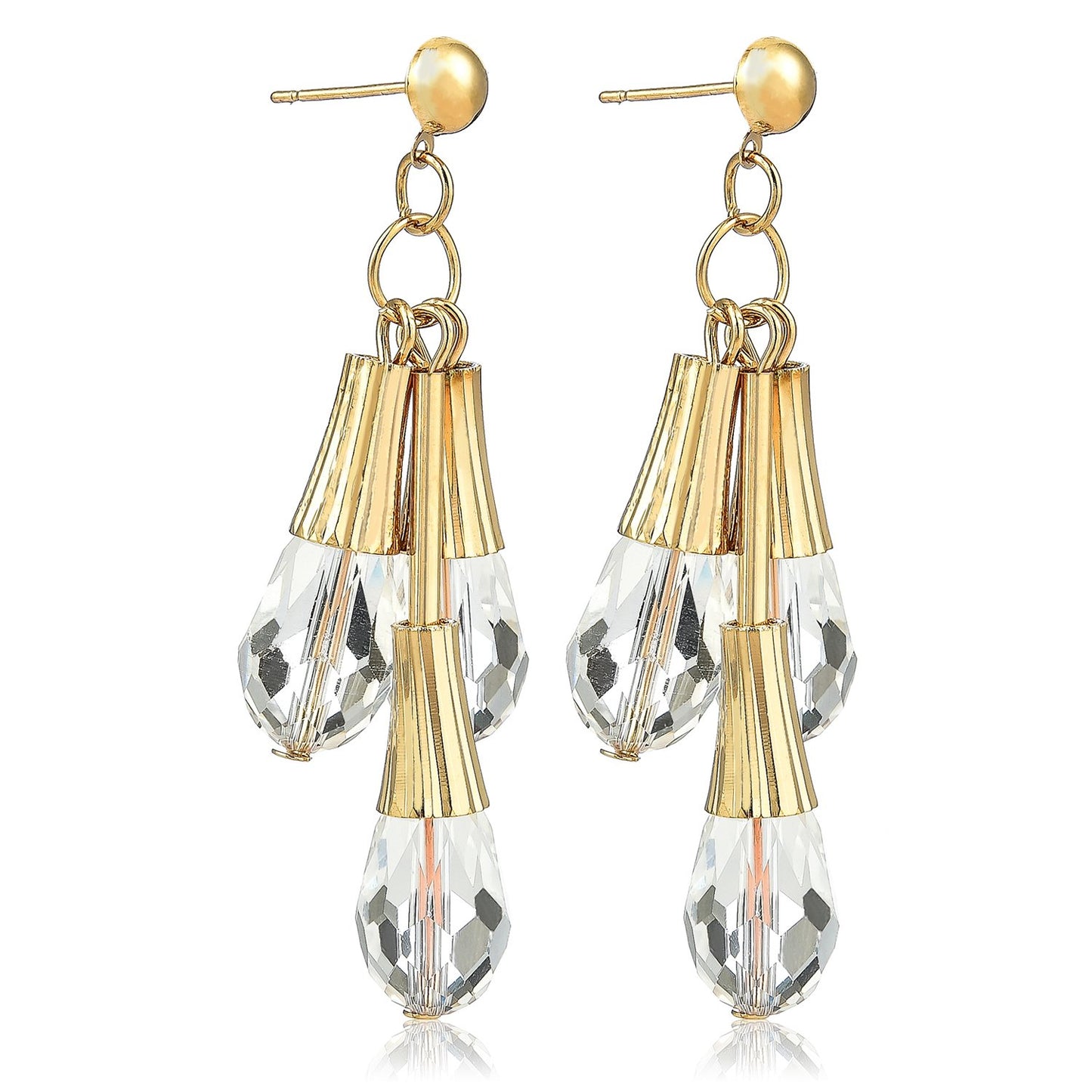 Yellow Chimes Moxie earrings - stylish gift for her