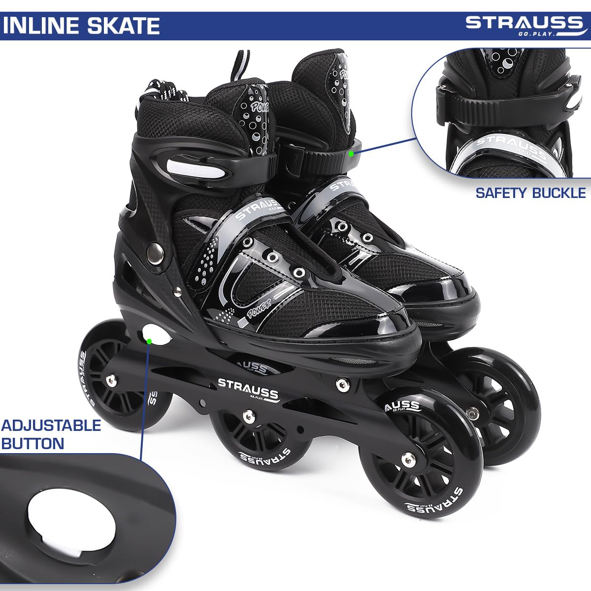 Strauss Inline Skates - School ground adventures