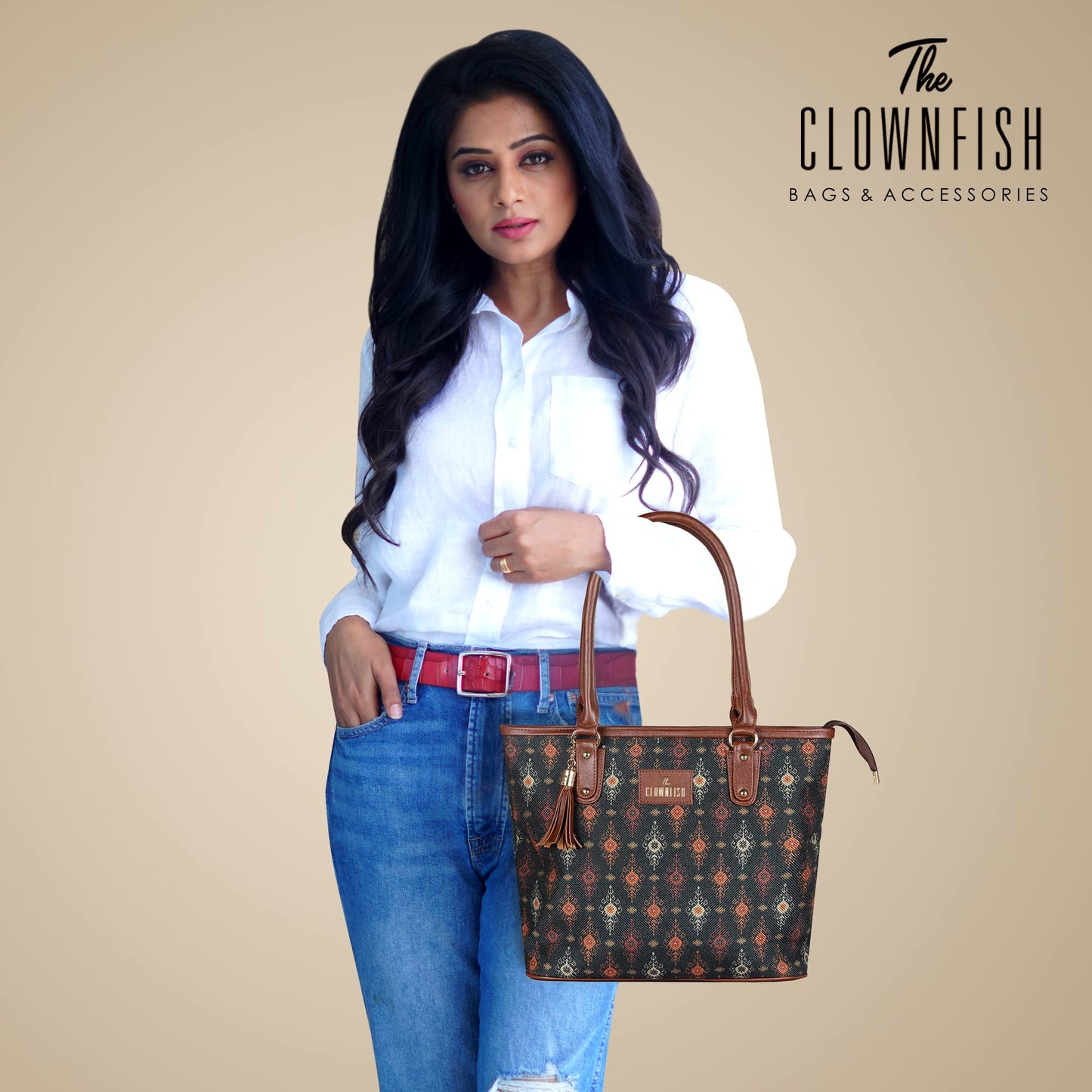 Clownfish Percy Tote - Versatile handbag for daily adventures