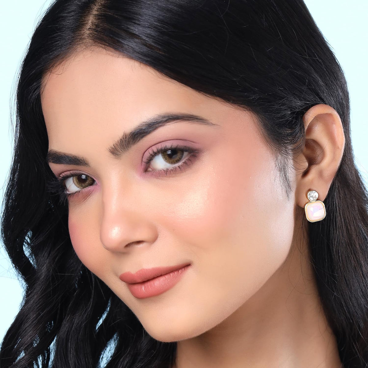 Yellow Chimes earrings - Elegant gold tone style