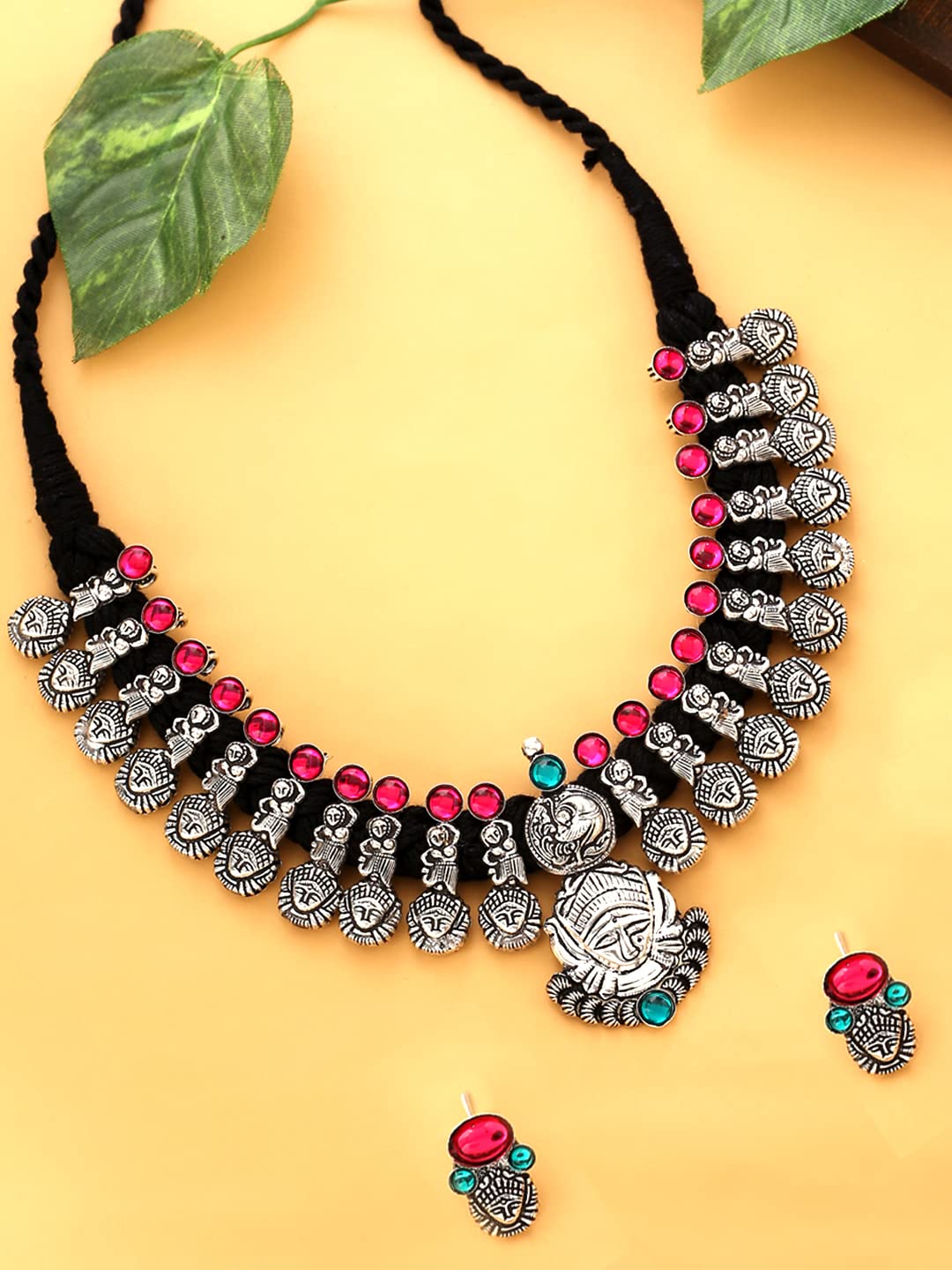 Yellow Chimes handmade jewellery - royal look