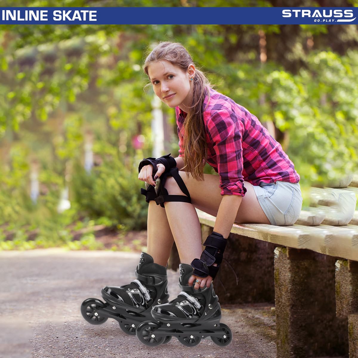 Strauss Inline Skates - Outdoor skating fun