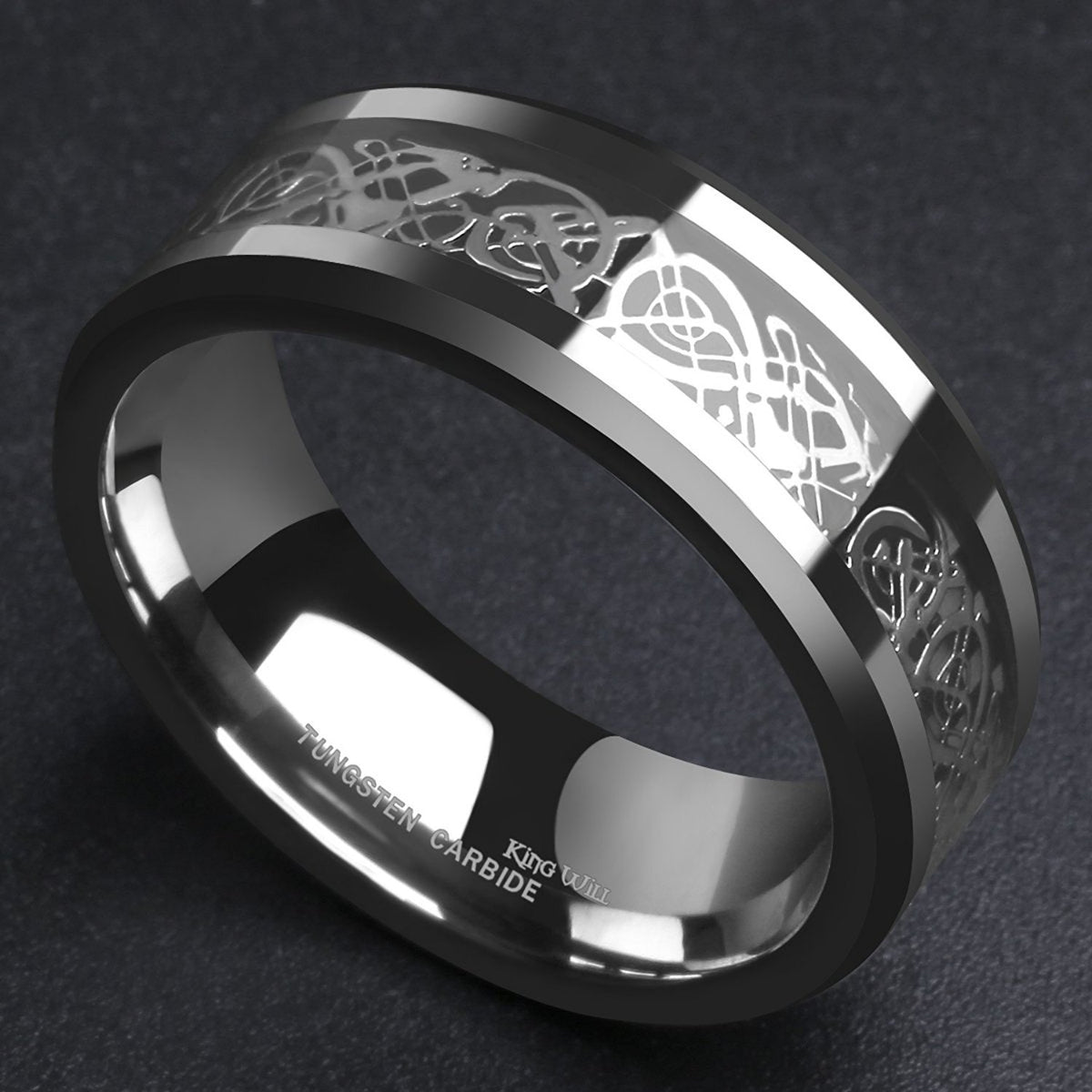 Yellow Chimes Silver Band Ring - Perfect for anniversaries