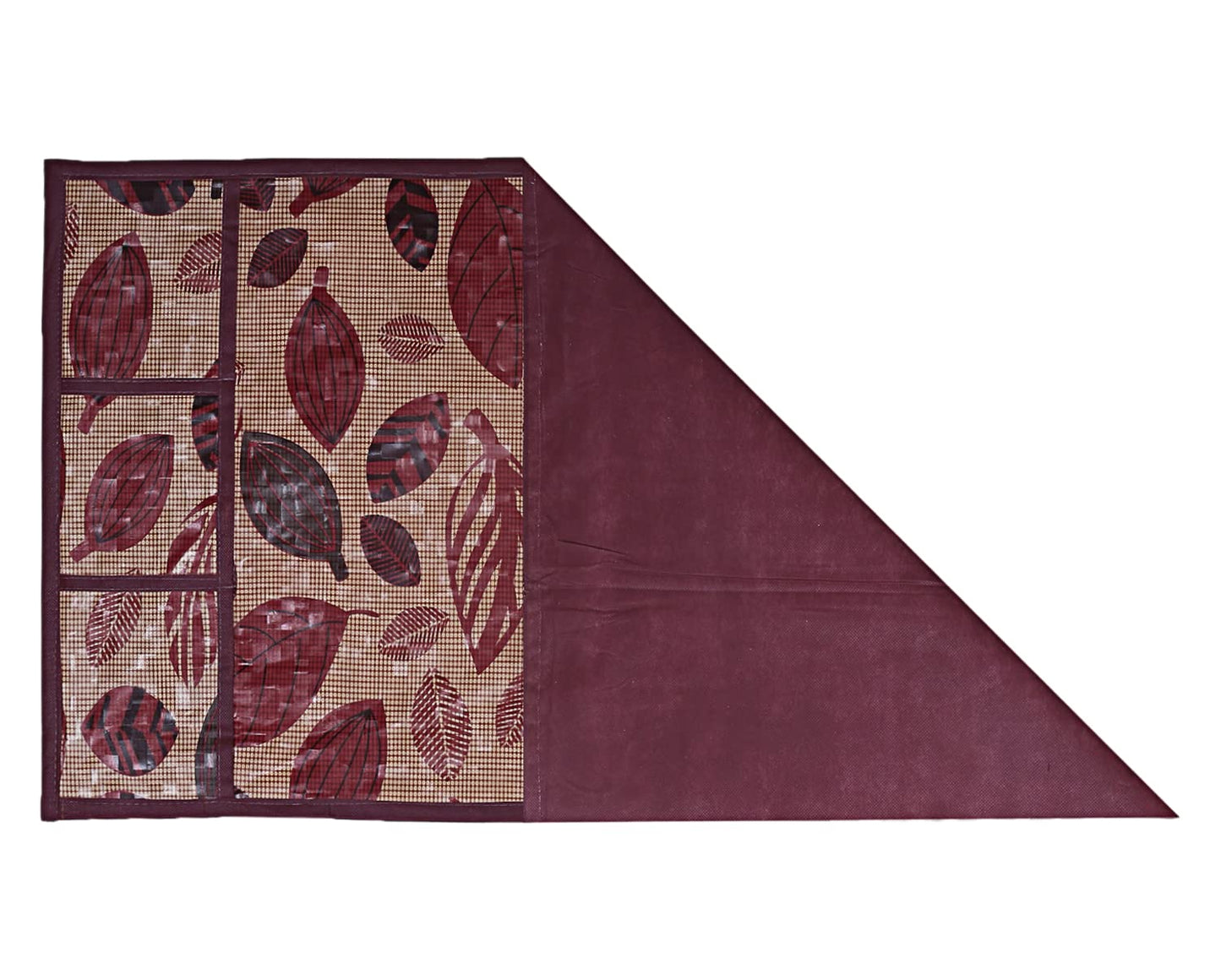 Kuber Industries maroon fridge cover - Stylish kitchen decor