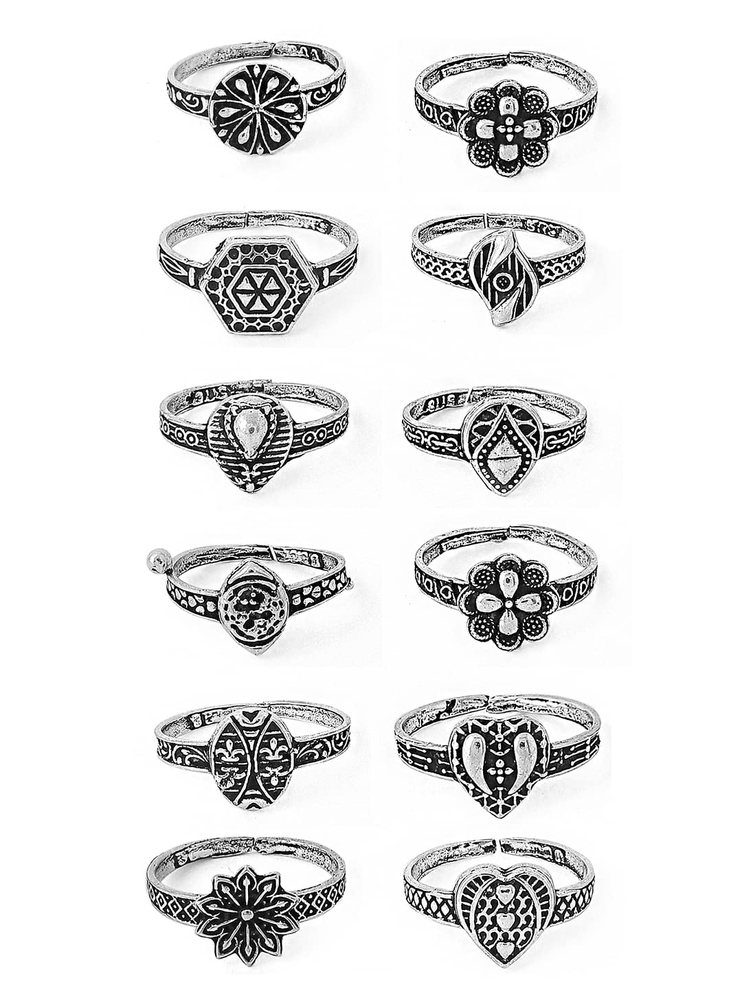 Yellow Chimes toe rings - Comfortable and skin-friendly design