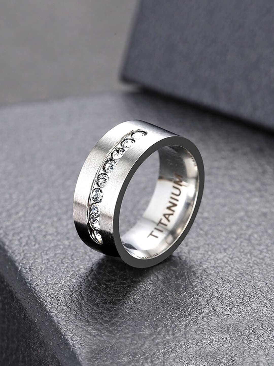 Yellow Chimes silver ring - women's fashion statement