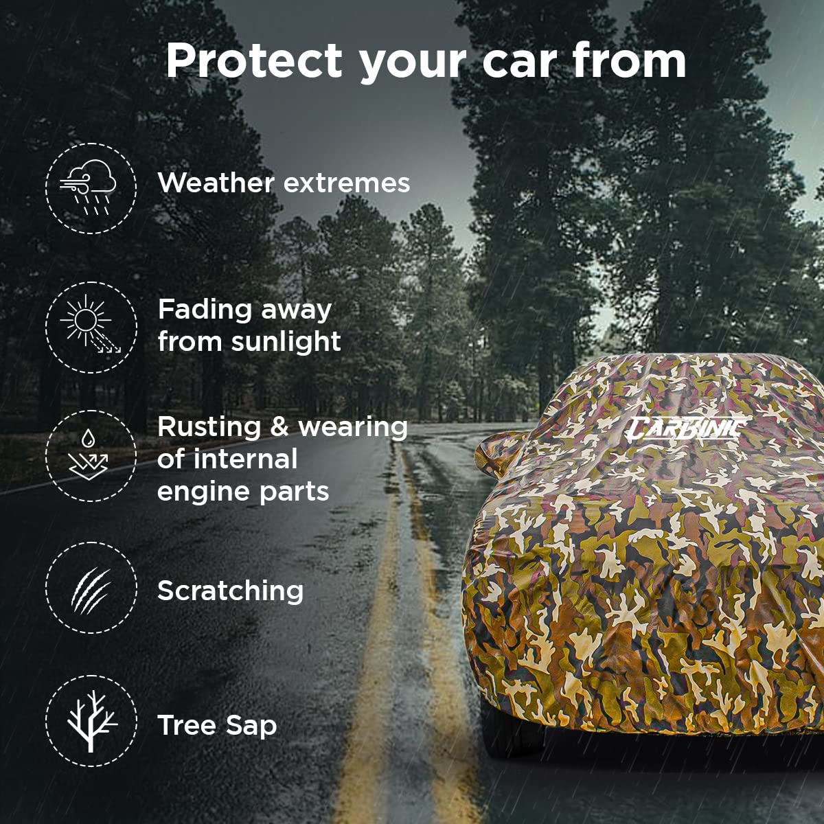 CARBINIC protective cover - custom fit for vehicle