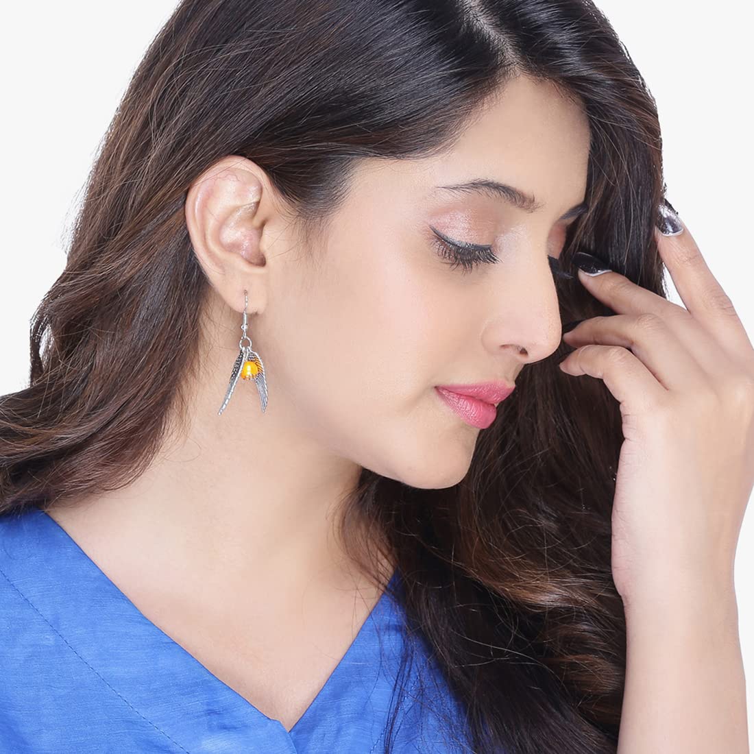 Yellow Chimes Harry Potter Drop Earrings - Casual Wear