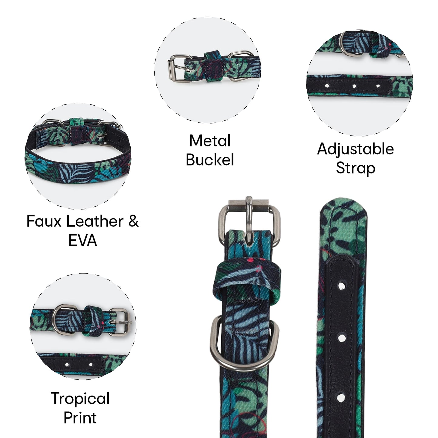 Anko colorful pet collar - trendy for pet photos