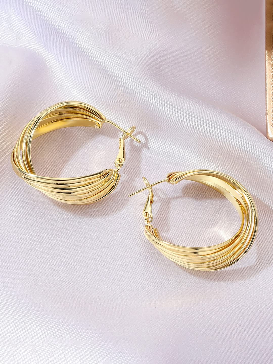 Yellow Chimes Lightweight Hoops - Everyday Jewelry