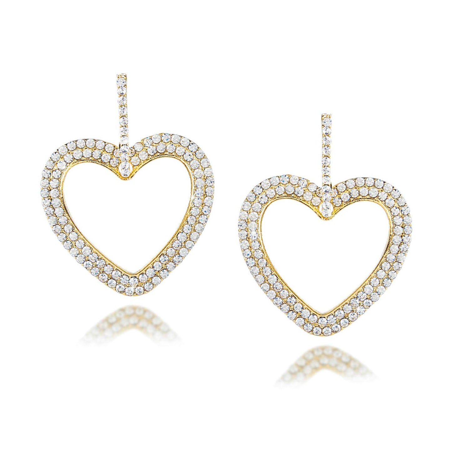 Yellow Chimes premium quality crystal earrings - perfect for gifting