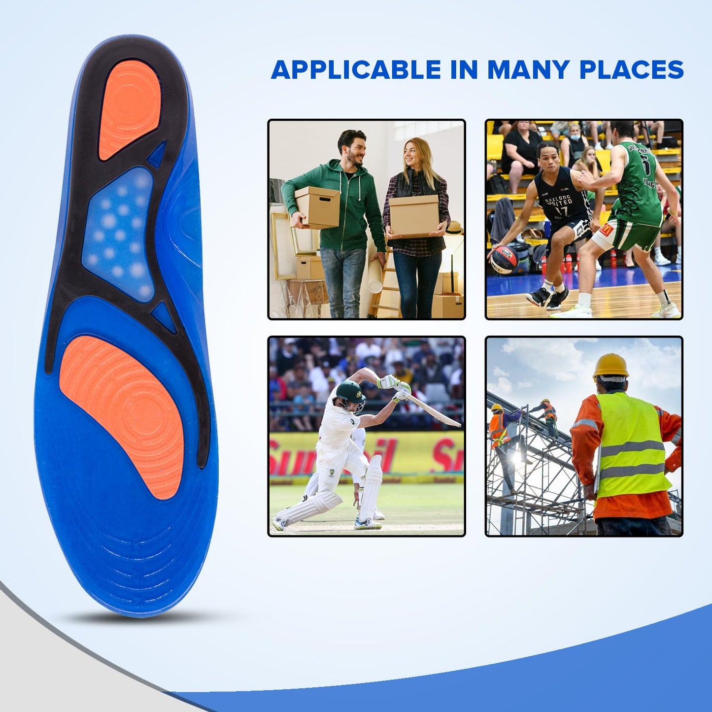 Dr Foot Insoles - Stability for Gym Workouts