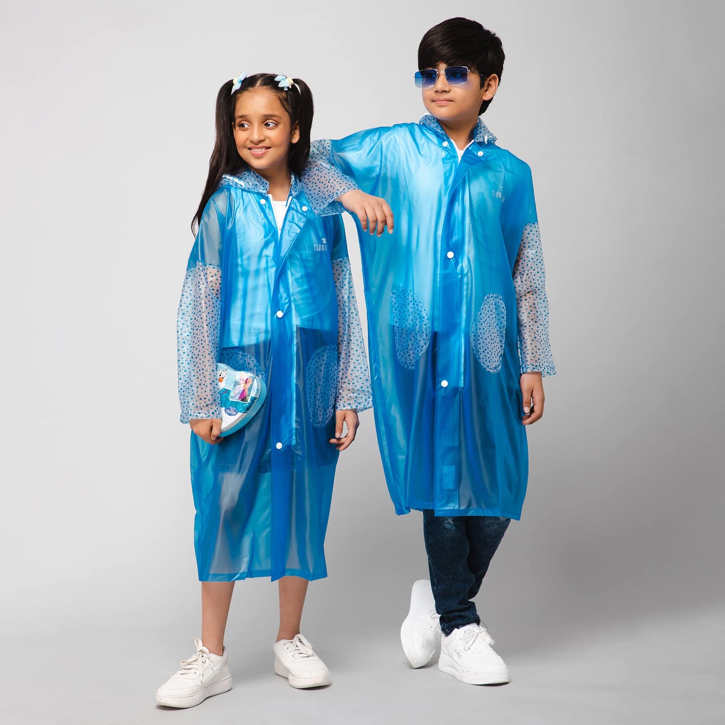 CLOWNFISH kids raincoat - Camping adventure