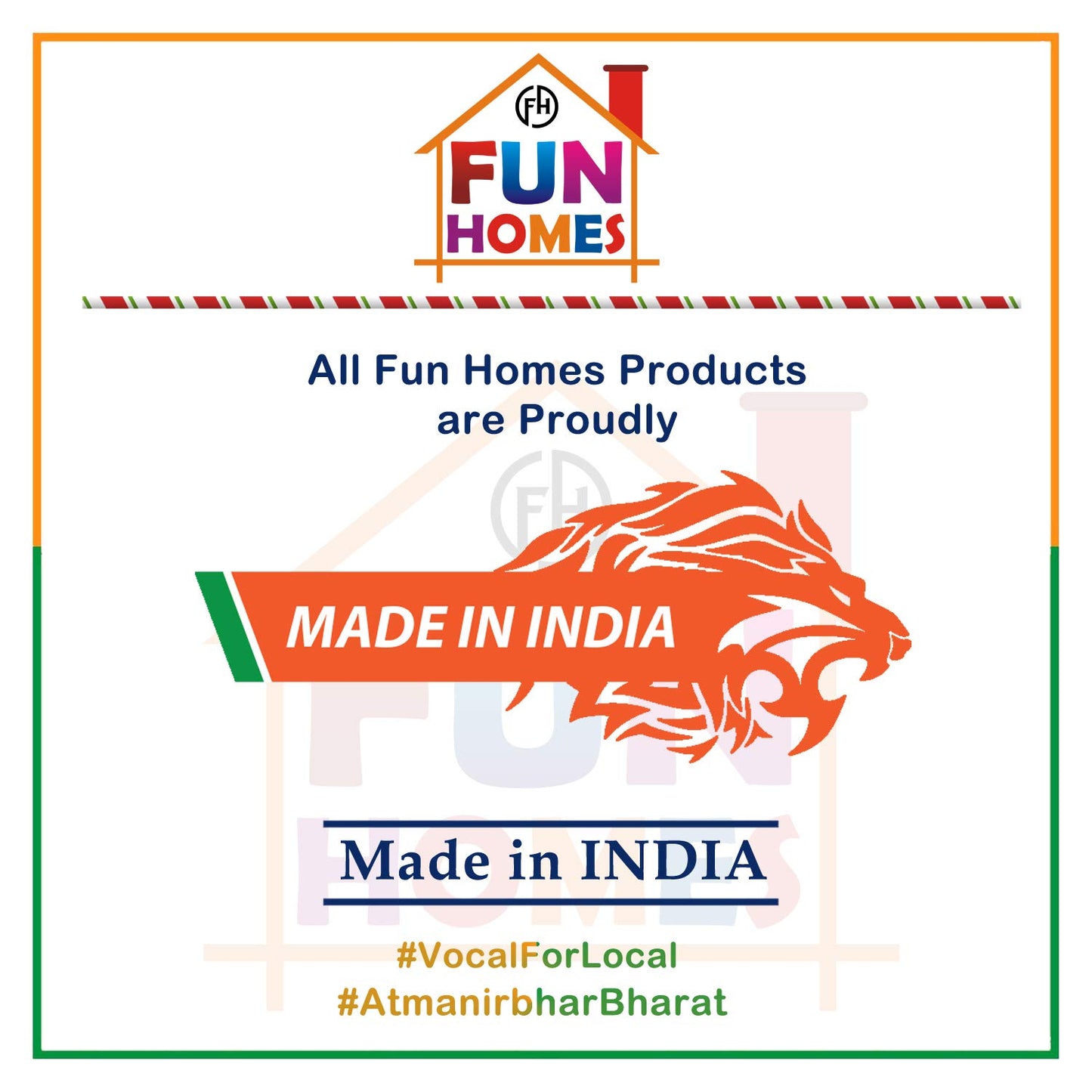 Kuber Fun Homes Door Mat - Outdoor use for porch