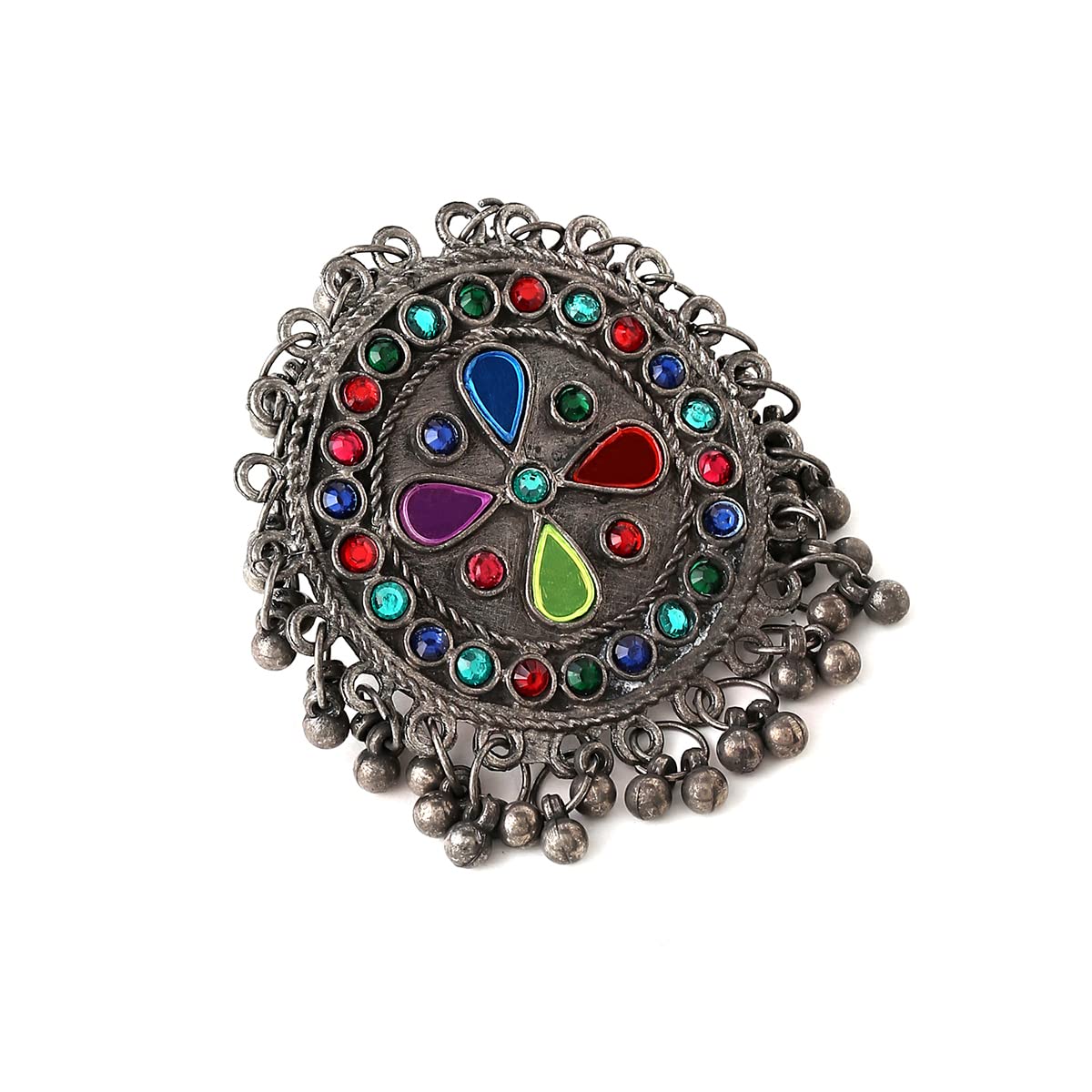 Yellow Chimes gypsy ring - casual outing