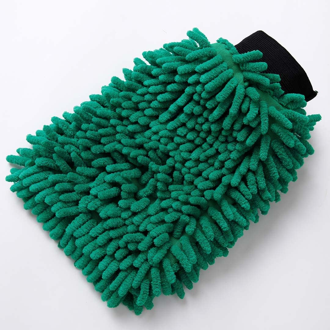 Kuber Chenille Dry Mitt Gloves - Car Cleaning