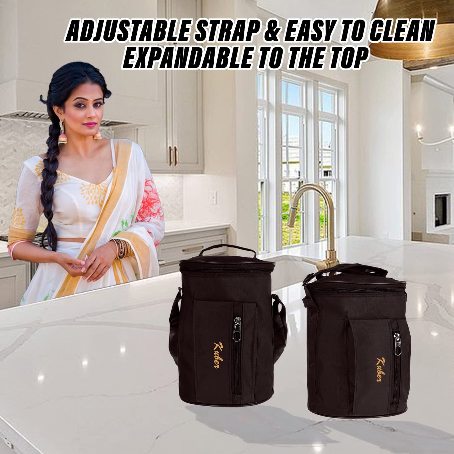 Kuber Industries waterproof lunch bag - picnic
