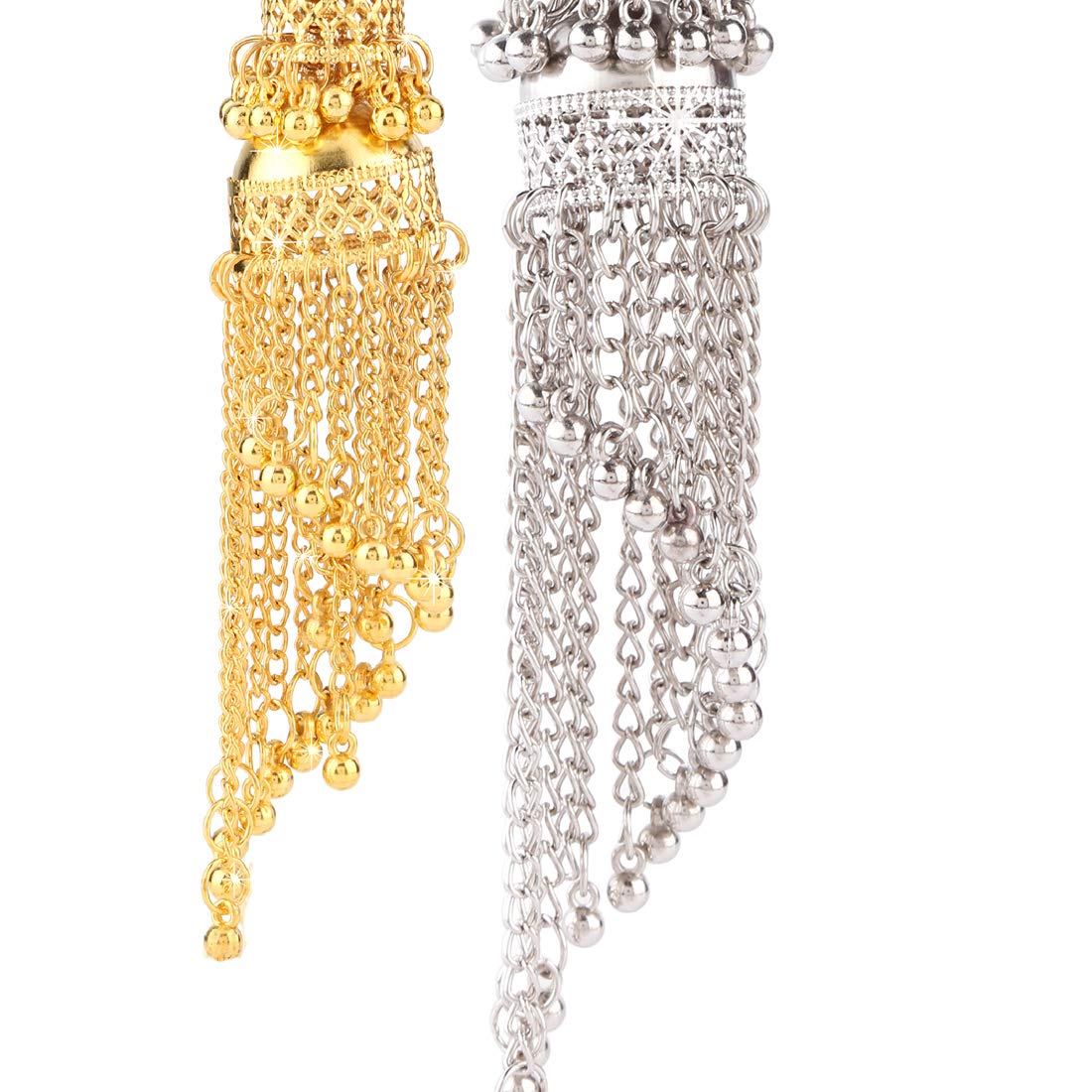 Yellow Chimes Jhumka Earrings - Stylish Casual Outfits