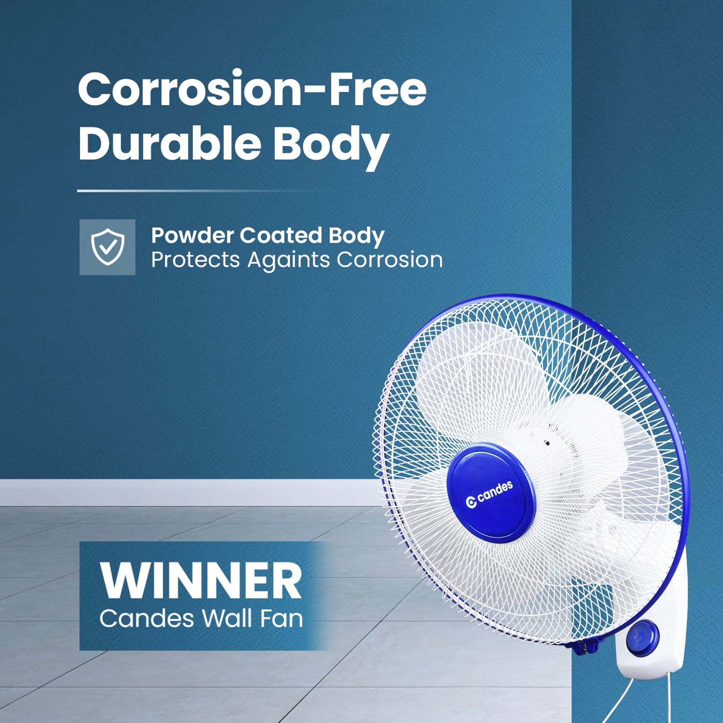 Candes winner wall fan - kitchen breeze