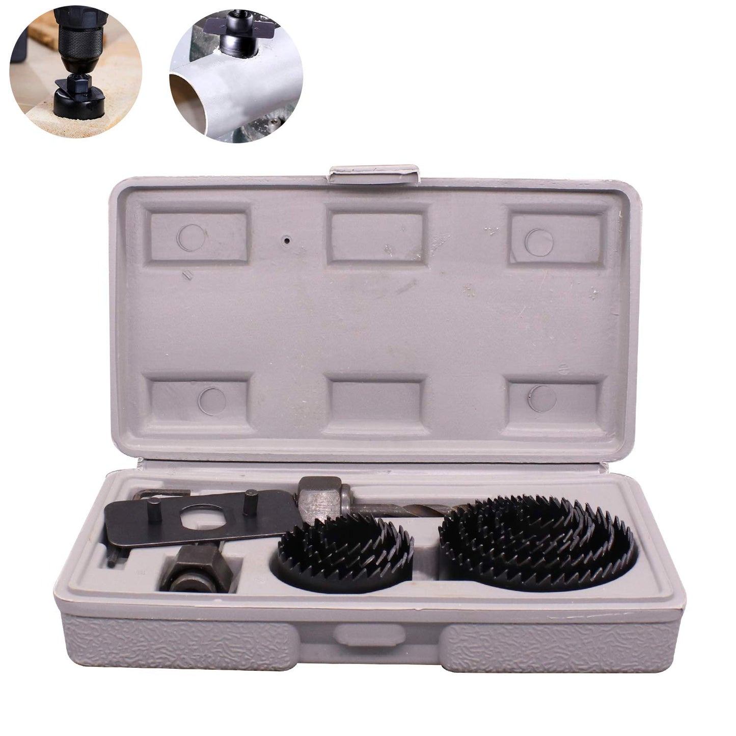 Cheston hole saw set - includes organized storage case