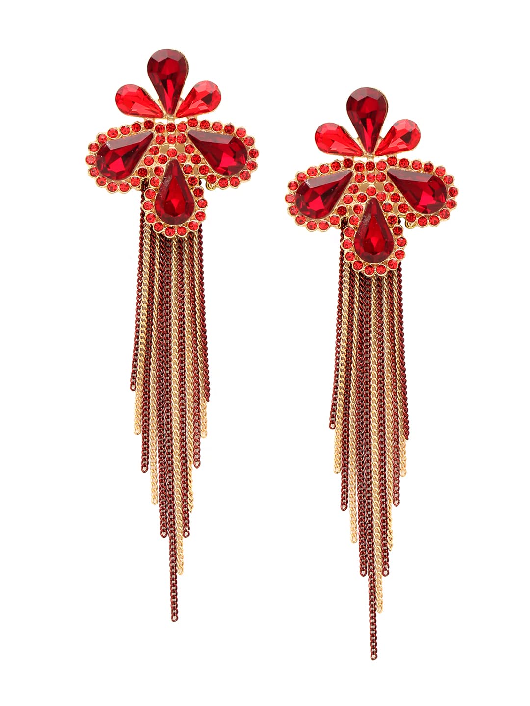 Yellow Chimes Women's Dangler Earrings - Beautiful birthday gift