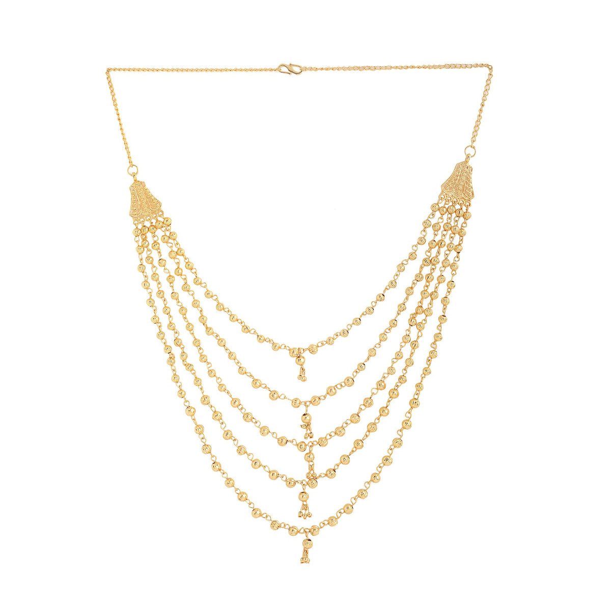 Yellow Chimes Jewellery Set - Elegant for Anniversaries