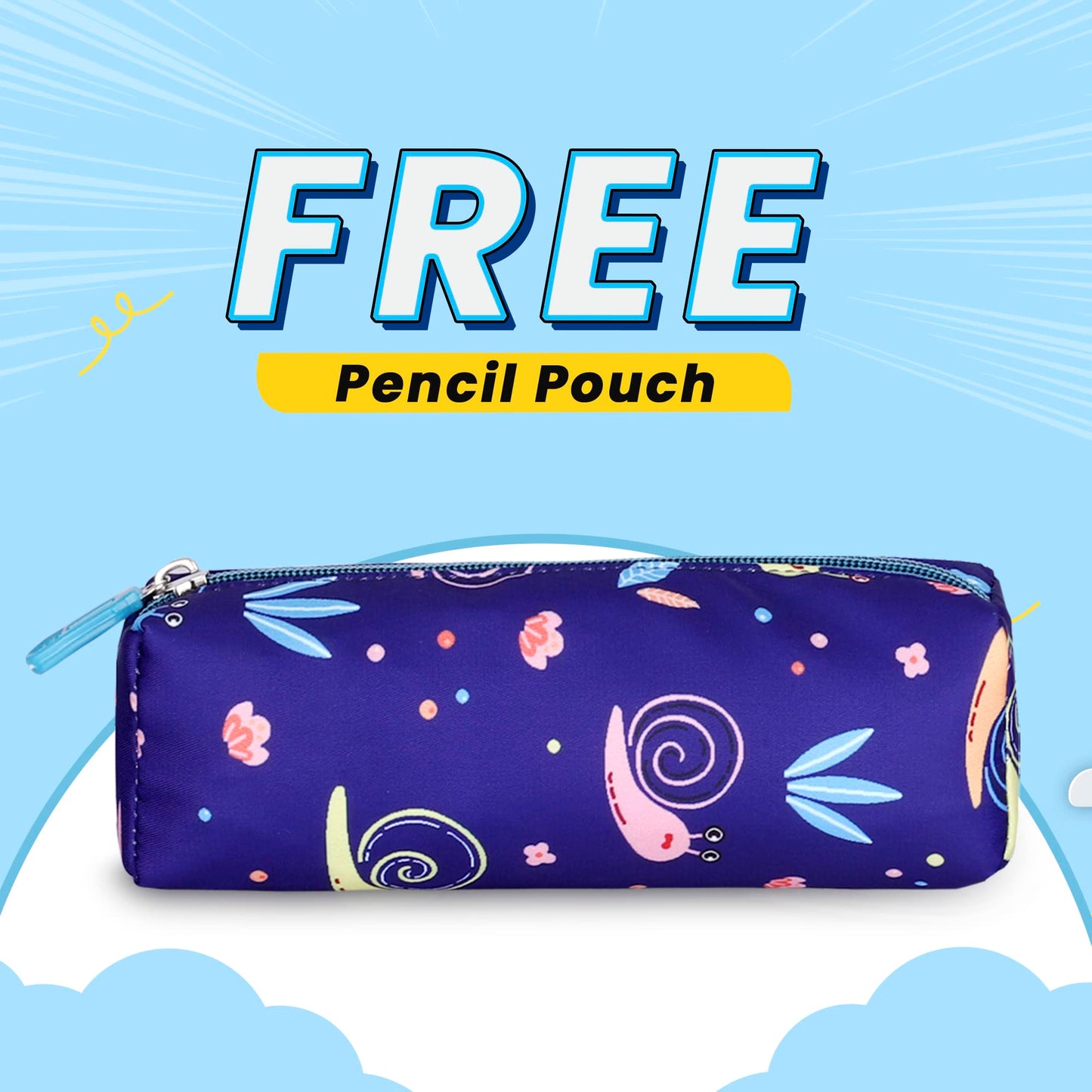 Clownfish printed backpack - daily school needs