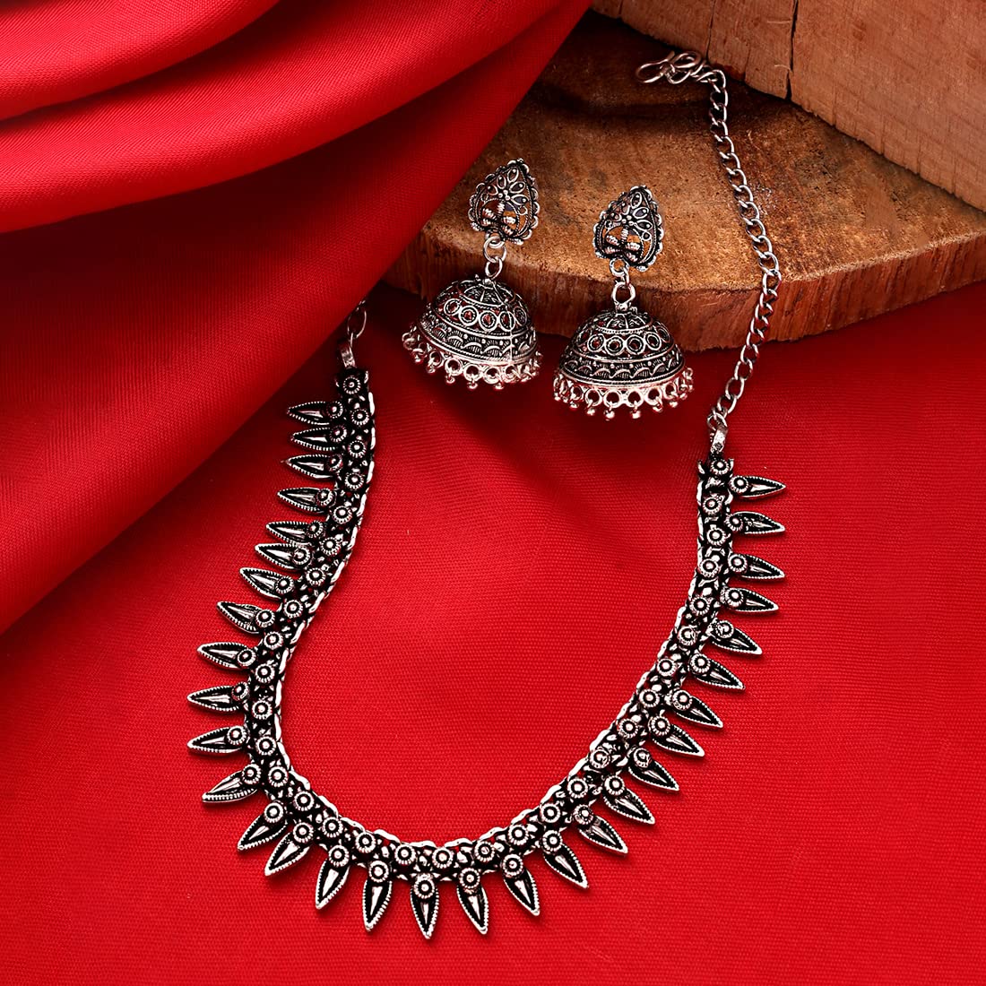 Yellow Chimes jewellery set - Ethnic party wear