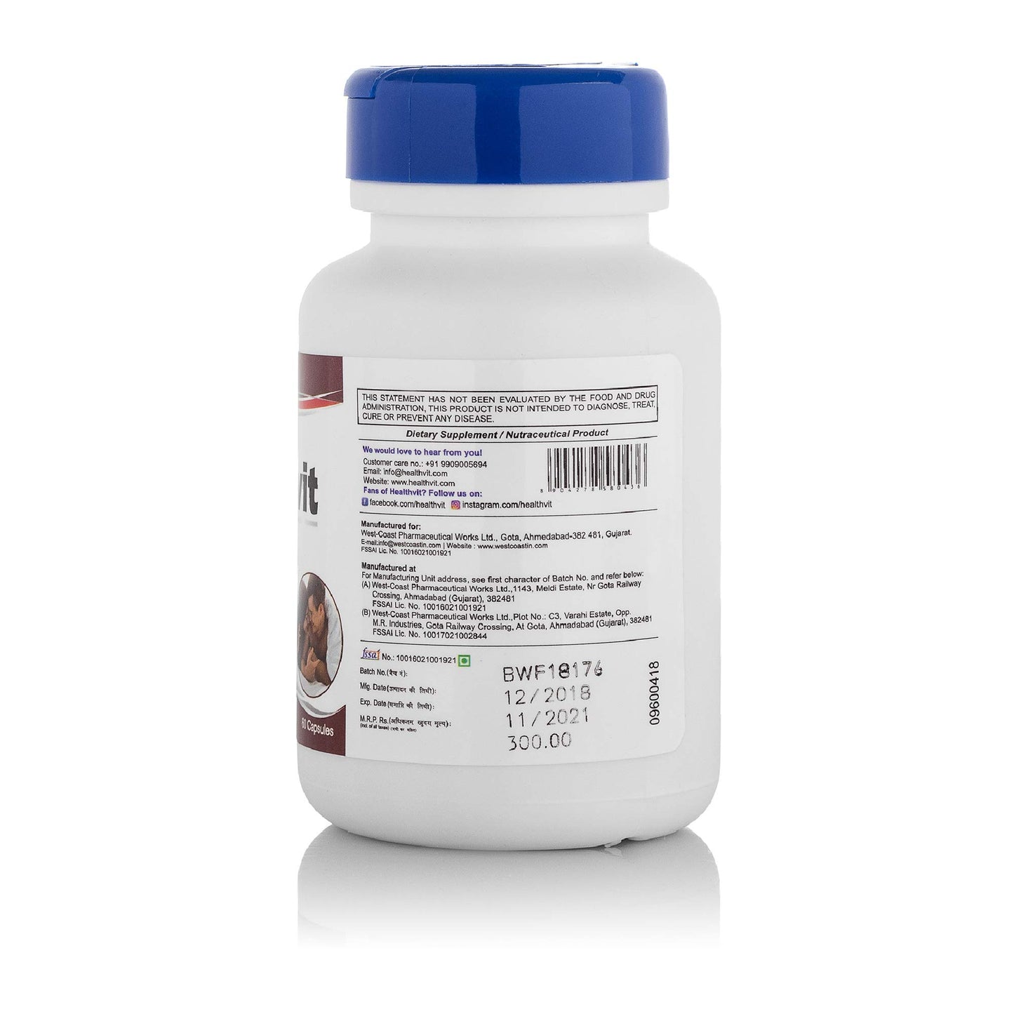 Healthvit Muslivit - Energy Enhancement Formula