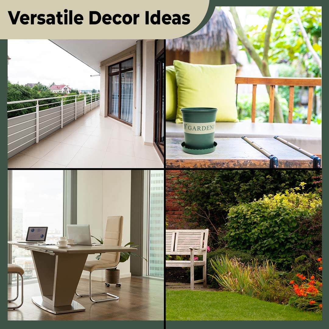 Kuber Mini Plant Pot - Office greenery enhancement