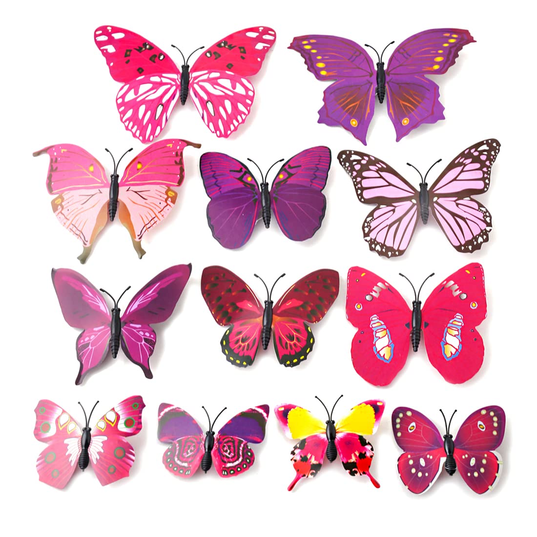 Yellow Chimes purple hair clips - versatile additions for daily outfits