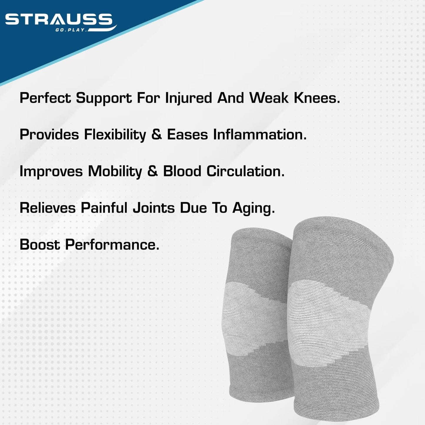 Strauss Knee Cap Support - Supportive for Cycling