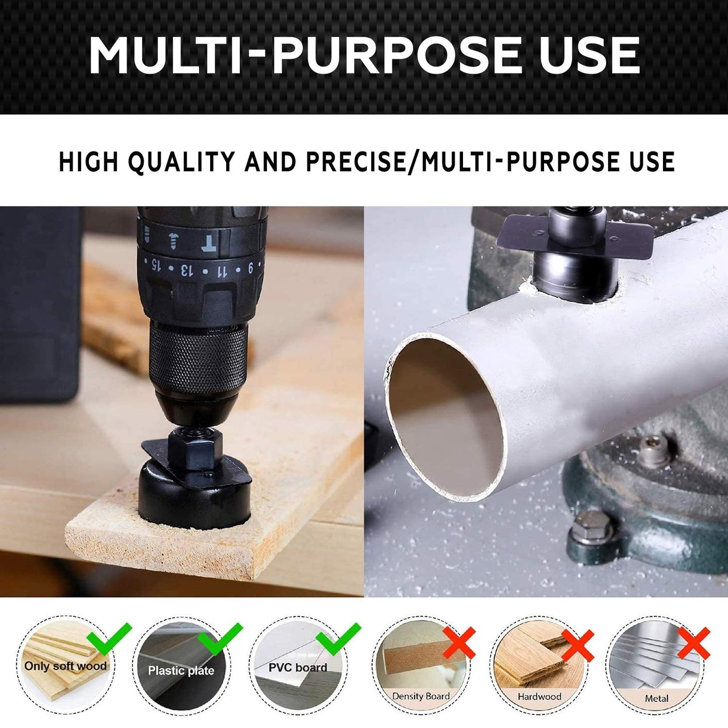 Cheston hole saw set - perfect for DIY home improvements